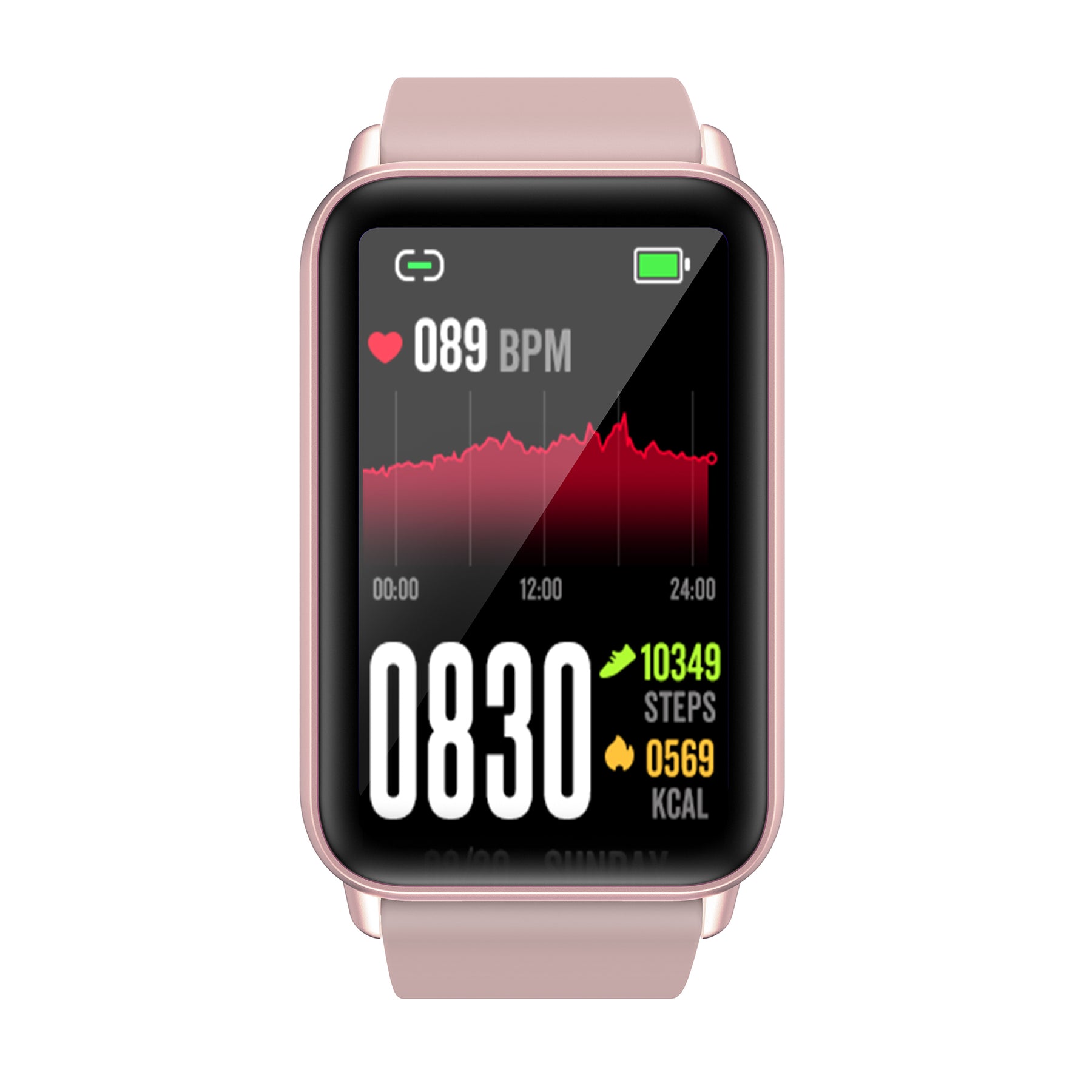 KealthTech One-click detection of blood sugar, blood pressure, heart rate, blood oxygen smart watch