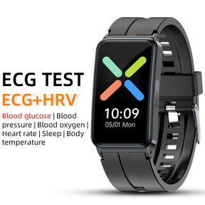 KealthTech K01 ECG HRV Blood Pressure Sleep Body Temperature Smart Bracelet