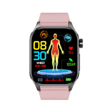 KealthTech K581 ECG Blood Glucose Body Composition 2.04 inch AMOLED Screen Health Management Watch