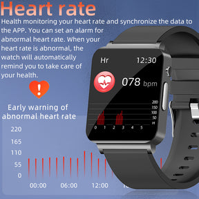 KealthTech S03 Non-invasive Blood Glucose ECG PPG Heart Rate Blood Oxygen Temperature