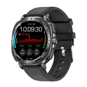 KealthTech ET492✨one-click smart micro-physical examination Smart Watch-1.43 inches HD large screen | Scientific sleep monitoring | Alipay offline | NFC