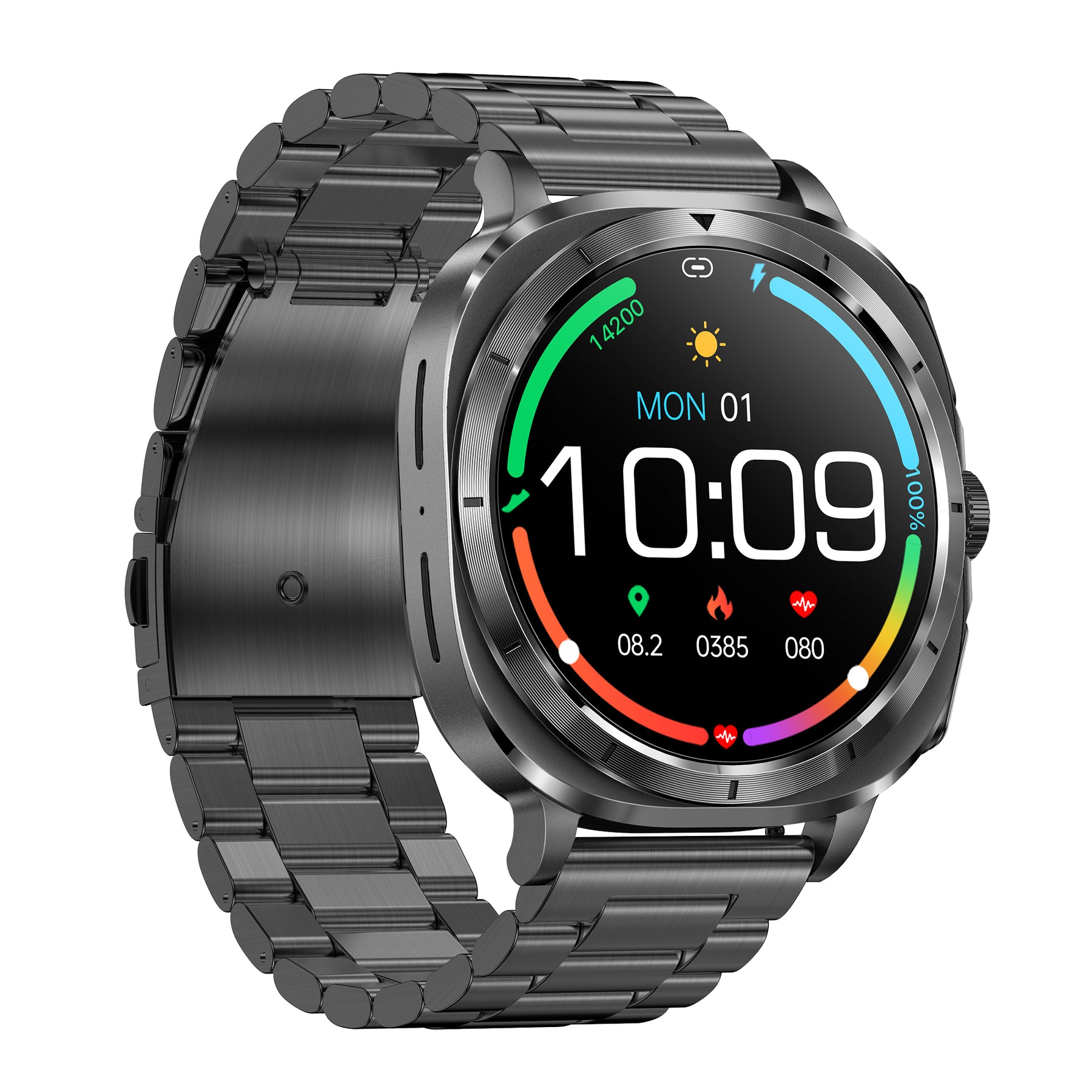 KealthTech ET492✨one-click smart micro-physical examination Smart Watch-1.43 inches HD large screen | Scientific sleep monitoring | Alipay offline | NFC