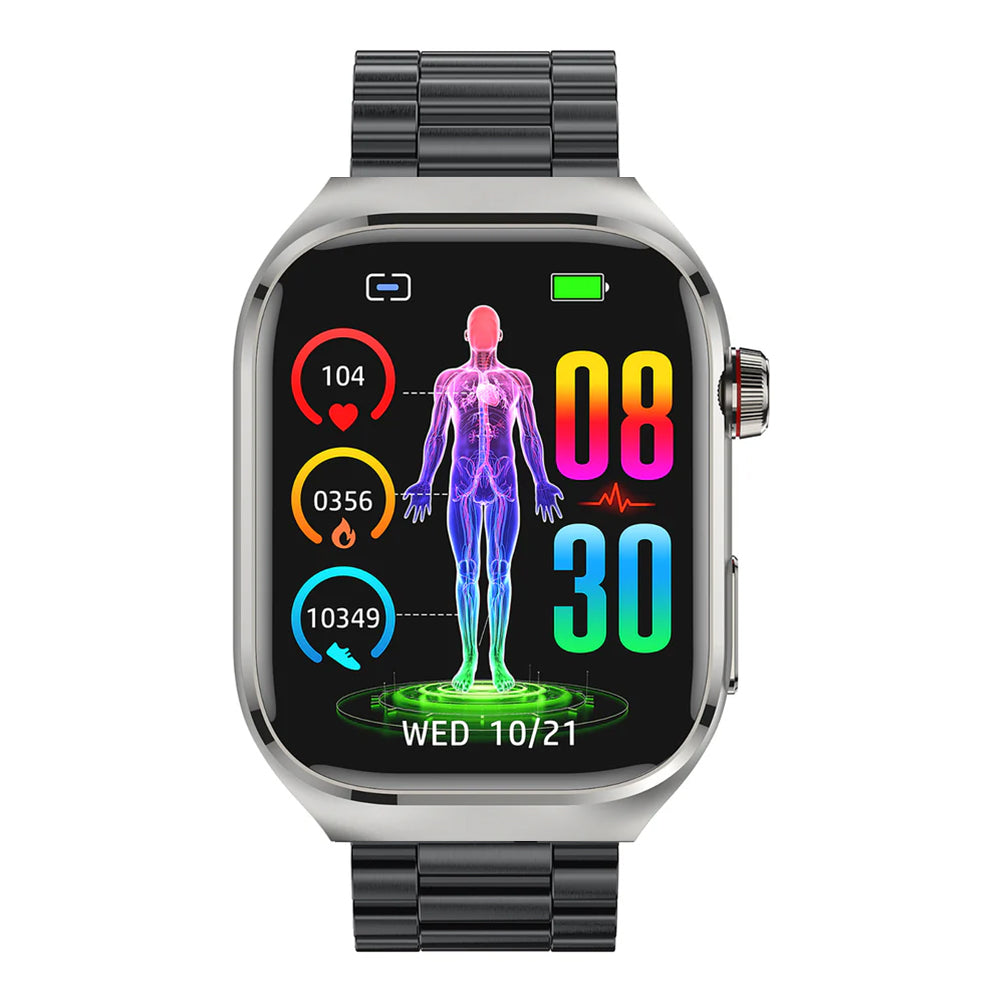 KealthTech TK16 🔥Blood Glucose + Five Organ Health Monitoring 🔥 High end Health Management Smart Watch-2